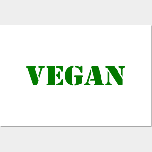 VEGAN Posters and Art